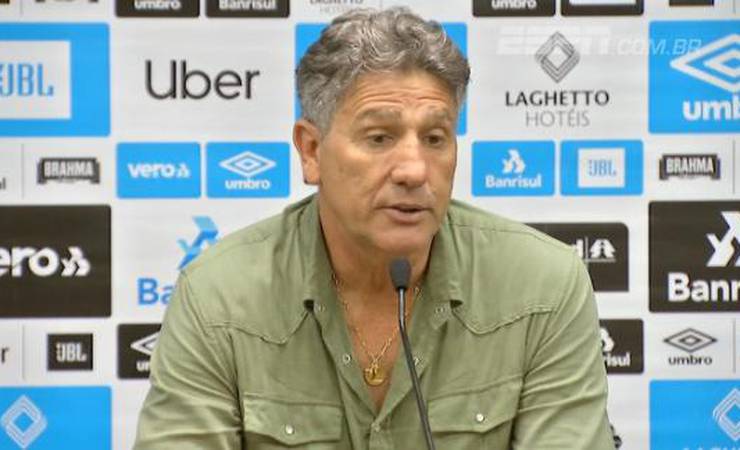 Renato Gaúcho diz que queria ver Jorge Jesus num clube que não Flamengo e Palmeiras: 'Nunca conquistou nada'