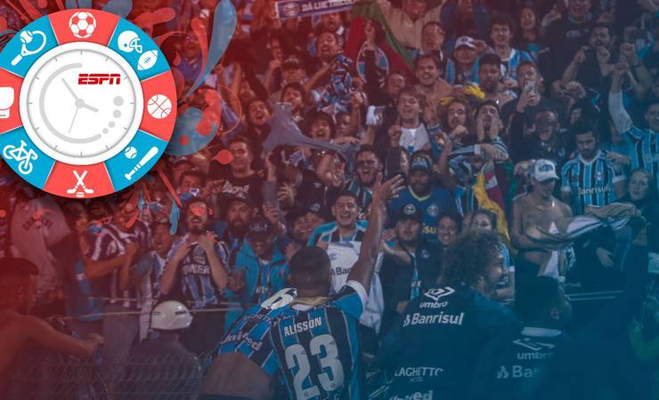 Grêmio elimina Palmeiras, as lutas de Flamengo x Inter e US Open recheado de zebras e jogaços