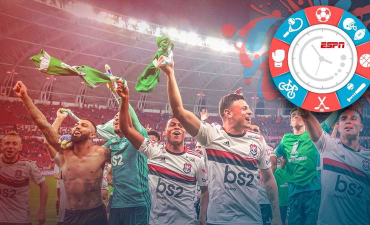 Flamengo na semi da Libertadores após 35 anos, Fluminense x Corinthians na Sul-Americana e sorteio da Champions