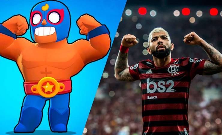 Antes de final da Libertadores, Gabigol agradece apoio de personagem de Brawl Stars
