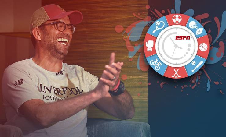 Klopp exclusivo, Gabigol 'filho' de Jesus e duelo de gigantes na NBA