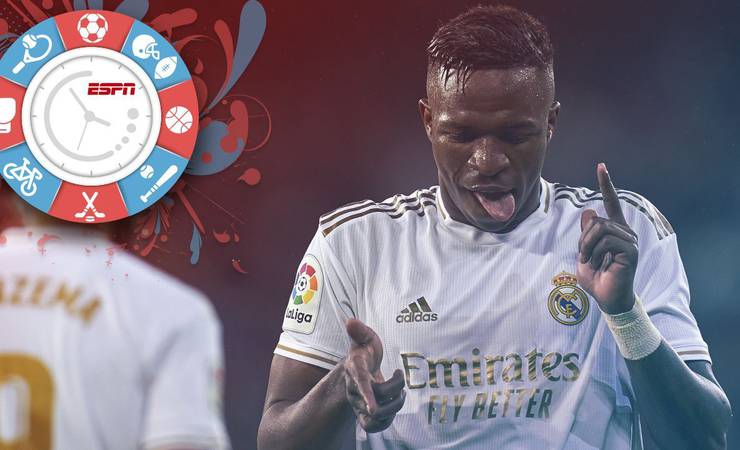 Vinicius Jr. brilhando em Real x Barça, LeBron x Zion na NBA e bilionário ofendido na Alemanha