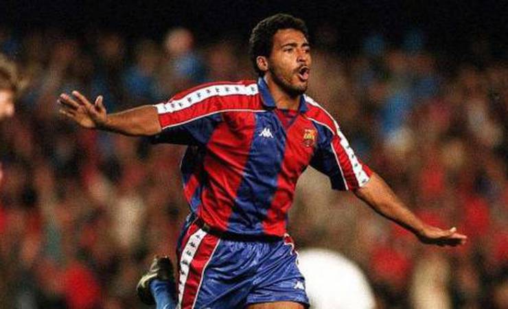 VÍDEO: Romário marca na estreia com a camisa do Barcelona