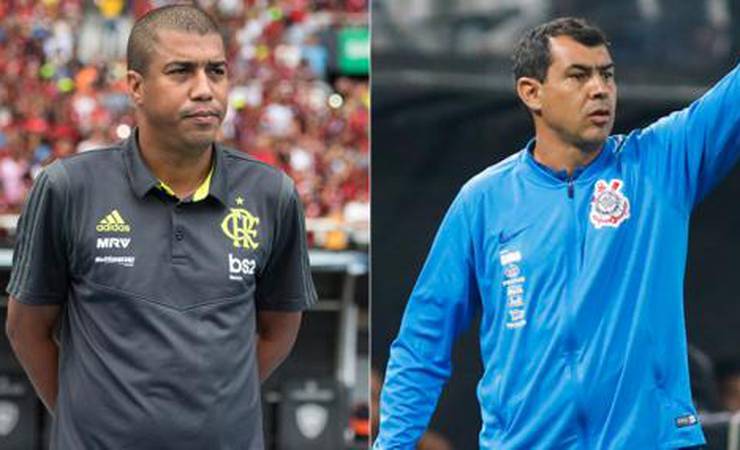 Teste de fogo! Fla de Salles e Corinthians de Carille decidem vaga na Copa do Brasil nesta terça