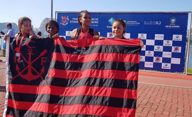 Flamengo leva quatro provas e vence 54ª Regata Remo do Futuro