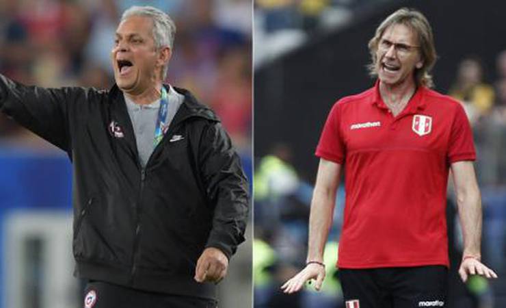 Com passagens curtas pelo Brasil, Rueda e Gareca podem se consagrar no país, agora com seleções