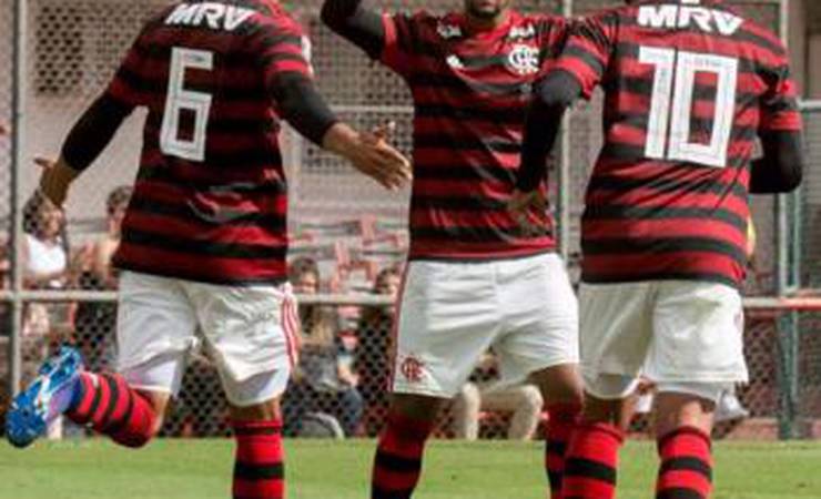 Na Gávea, Fla goleia o Flu pela Taça Rio Sub-20 por 4 a 1