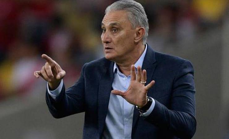 Tite marca presença ao jogo entre Flamengo x Santos no Maracanã
