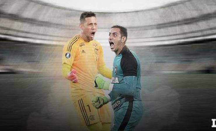 Quem é melhor? Embate Diego Alves x Gatito acirra rivalidade em clássico