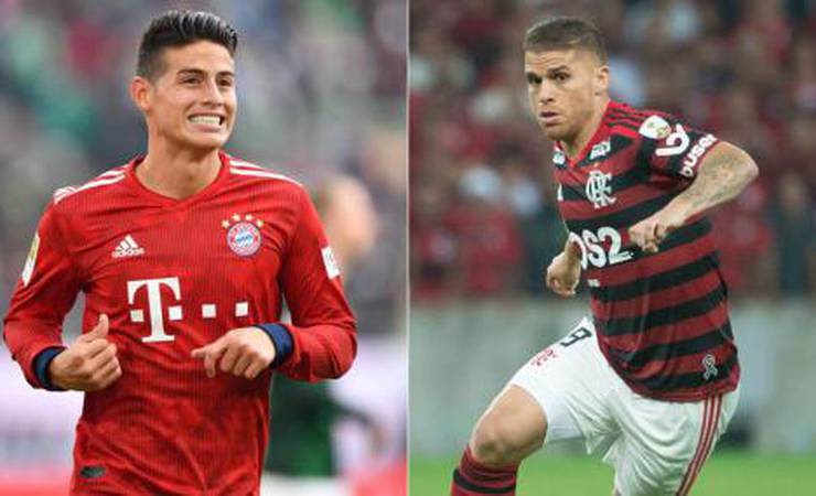 Será? Cuellar brinca e convoca James Rodriguez: 'O Mengo te espera'