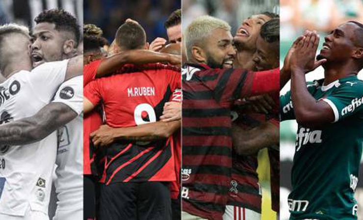 Santos líder, Verdão perto do Z4... Classificação do Campeonato Brasileiro após a Copa América