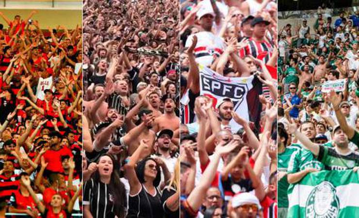 Veja o ranking digital dos clubes da Série A do Brasileirão