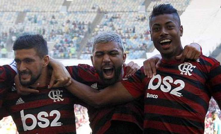 Com 'trio de Jesus', Flamengo marca mais de três gols por jogo em média