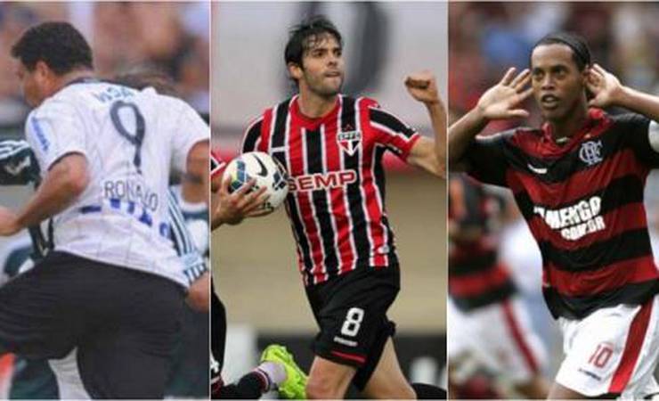 Veja quando os astros marcaram pela primeira vez na volta ao Brasil
