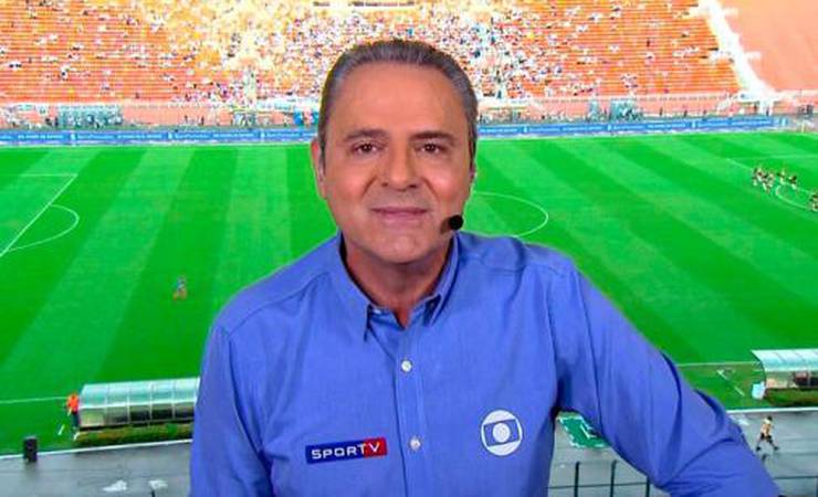 Globo abre transmissão sem saber se teria partida; Luís Roberto chama duelo de 'jogo da discórdia'