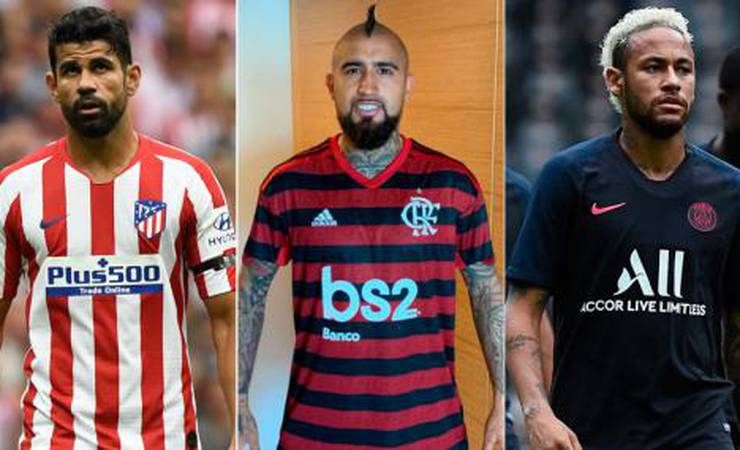 Veja os craques que admitiram chance de vestir a camisa do Fla