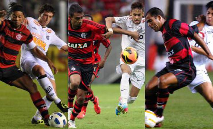De gol Puskás a decisões, relembre duelos históricos entre Fla e Santos