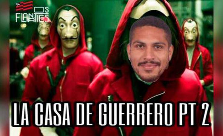 Flamenguistas provocam Guerrero após vice na Copa do Brasil