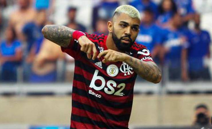 Gabigol comemora gol do Flamengo em libras: 'Pude homenagear eles'