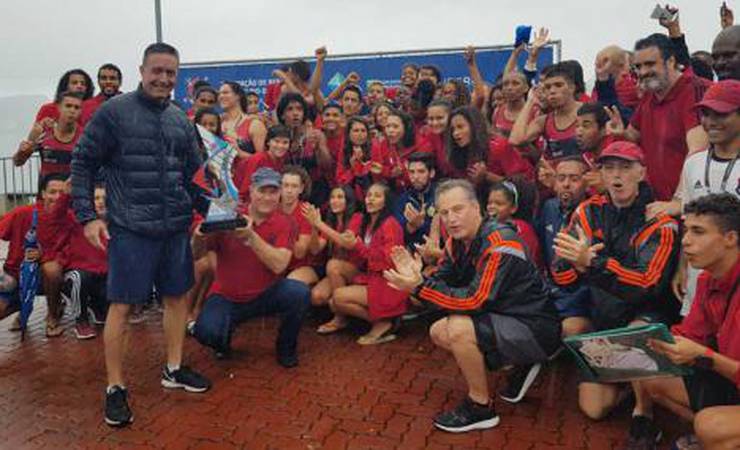 Flamengo vence penúltima etapa do Carioca de remo e fica perto da taça