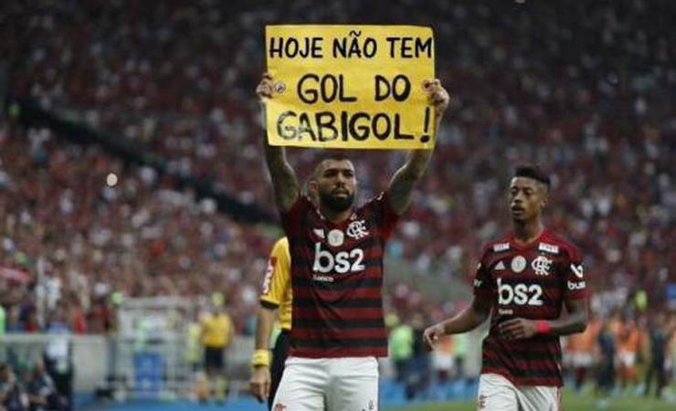 Ausência de gol de Gabigol contra o São Paulo rende brincadeiras na web