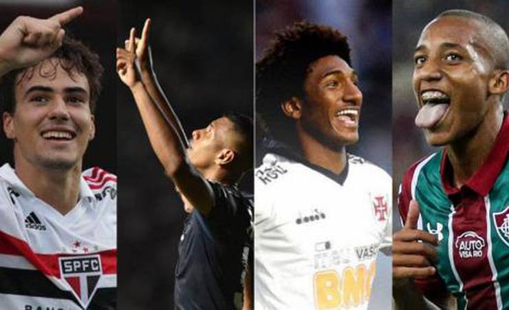 Estão brilhando! Veja os jovens que já marcaram gols neste Brasileiro