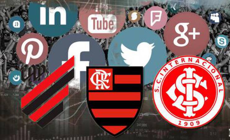 Flamengo, Athletico e Inter crescem no ranking digital dos clubes