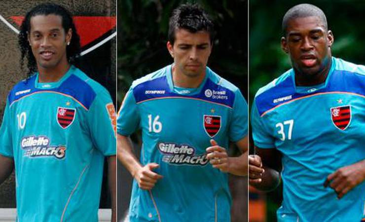 Relembre a escalação do Flamengo na única vitória na Arena da Baixada