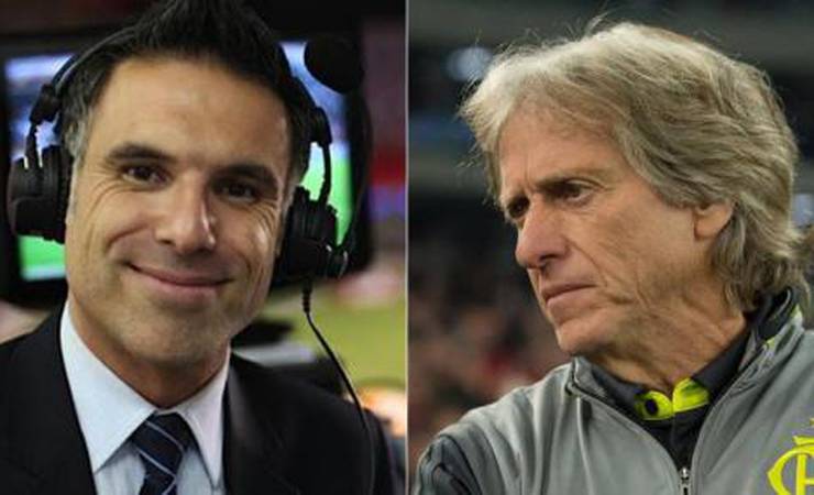 Narrador do Fox Sports se desculpa por ter criticado Jorge Jesus: 'Peço perdão pelas porcarias'