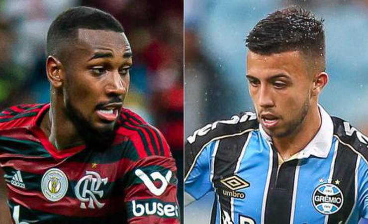 No radar de Tite, Gerson e Matheus Henrique são apostas de Flamengo e Grêmio para a semifinal