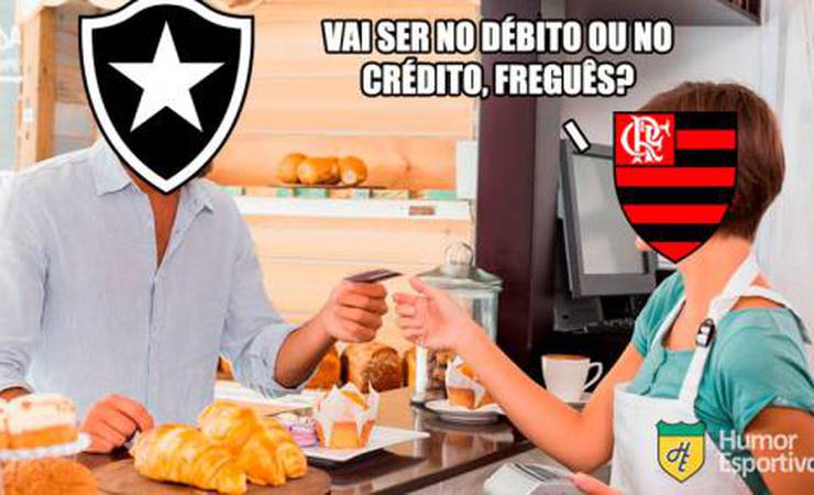 Rubro-negros zoam Botafogo após vitória no clássico; veja memes
