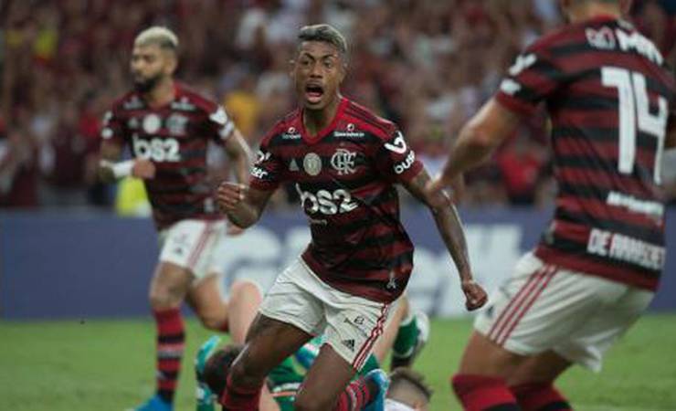 Bruno Henrique provoca o Vasco após clássico: 'Estamos em outro patamar'