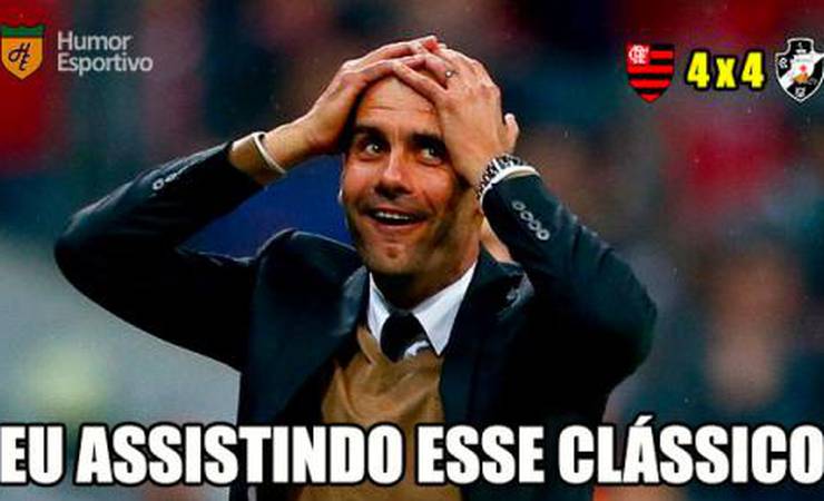Clássico de tirar o fôlego entre Flamengo e Vasco inspira memes