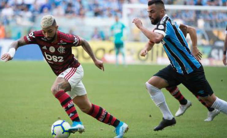 Gabigol dispensa torcida de Dudu em final da Liberta: 'Temos 40 milhões'