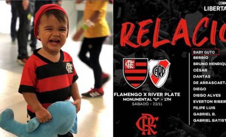 Torcedores do Flamengo 'evocam Baby Guto' nas redes por sorte em final da Libertadores