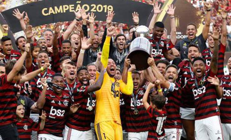 Gols, desarmes, passes... Os números do Flamengo campeão da Libertadores 2019
