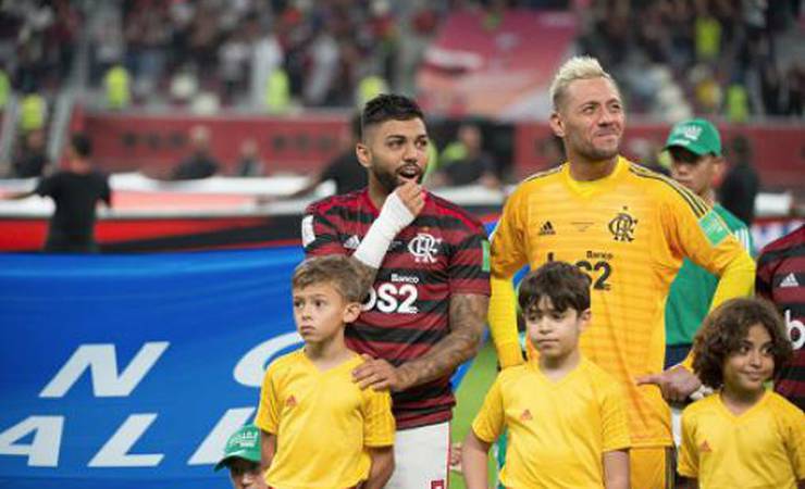 'A gente está levinho': um resumo da estadia do Flamengo em Doha via Gabigol