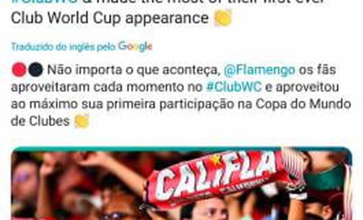 E 81? Fifa faz post sobre primeira participação do Flamengo em Mundial e diverte rivais