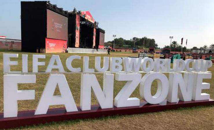 Fan Zone da Fifa fica até como plano C para flamenguistas no Mundial