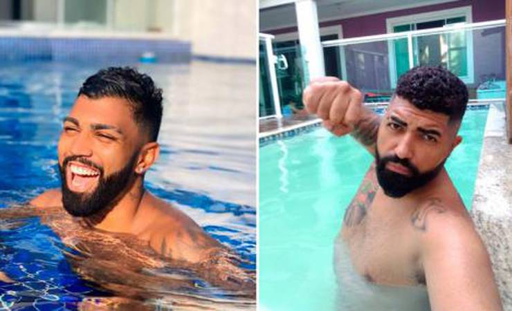 Expectativa x Realidade: Craques e sósias do Flamengo curtiram férias de formas muito diferentes