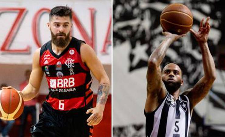 Flamengo e Botafogo entram em quadra nesta terça-feira pelo NBB