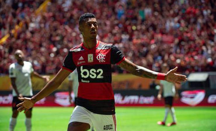 Bruno Henrique reforça o 'outro patamar' e agradece: 'Foi lindo de ver a torcida'