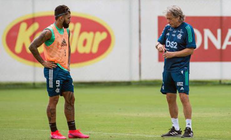 Sem Gabigol, Jesus faz mistério quanto a substituto na Recopa