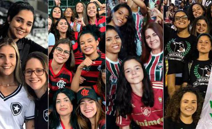 Contra assédio e pelo amor ao futebol, torcedoras se juntam para irem aos estádios no Rio
