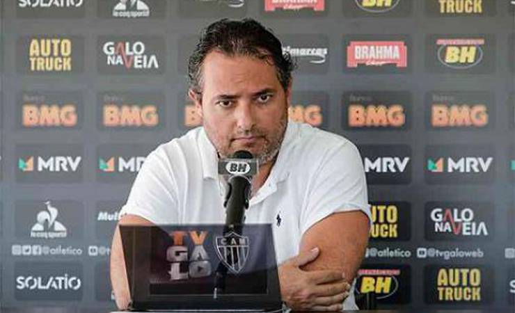Mattos diz que situação do Galo e de outros clubes é 'desesperadora'