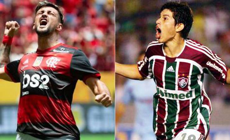 Torcedores debatem qual estrangeiro é mais craque: Arrascaeta ou Conca?