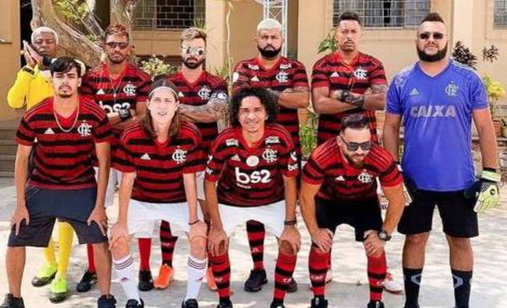 Com desfalques no Fla, Gabigordo avisa que sósias estão prontos: 'Jogaremos com raça'
