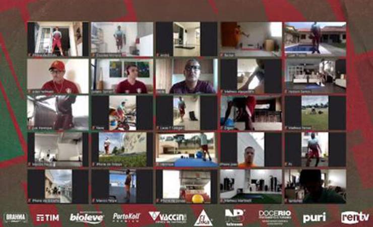 Hacker? Treino virtual do Fluminense tem invasor: 'Flamenguista infiltrado'