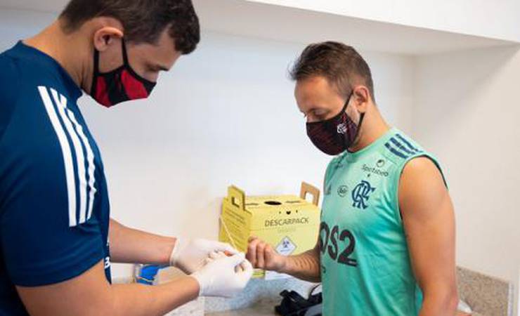 Novo teste: Flamengo anuncia resultado negativo para a COVID-19 em jogadores e comissão técnica