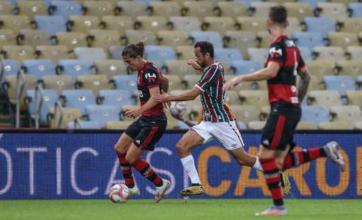 Em momentos distintos, Fluminense e Flamengo colocam equilíbrio à prova